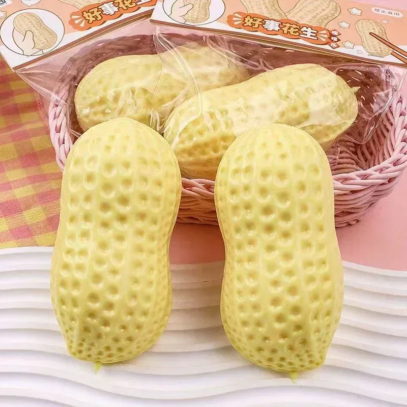 Simulated Squeeze Butter Stress-relieving-toys Squishy Fake Baozi Fun Pinch Uncompressed Fidget Toys Popular Children Favor Gift