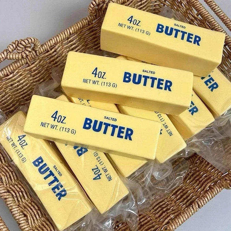 Simulated Squeeze Butter Stress-relieving-toys Squishy Fake Baozi Fun Pinch Uncompressed Fidget Toys Popular Children Favor Gift