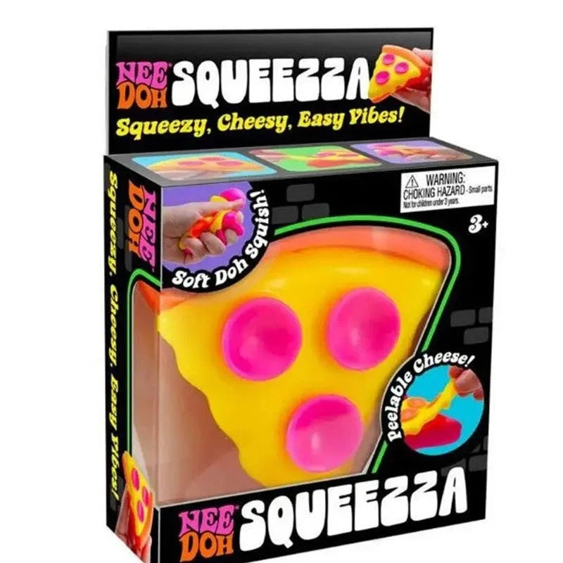 NeeDoh PEACE O' CAKE Squishy Toy NEE DOH Rainbow Cake Stress Fidget Sensory Toy