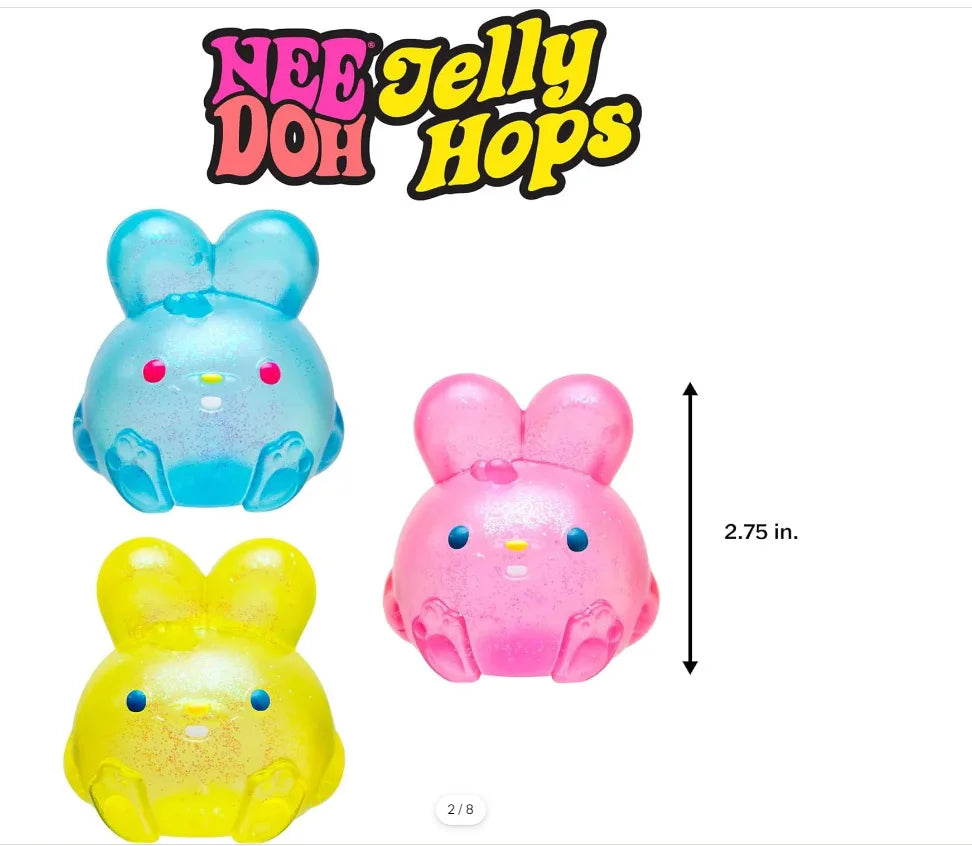 Needoh Nice Cube Sensory Fidget Squishy Cube Comfortable Feel Stress Relief Toys Desktop Ornament Blind Box Fun Gifts