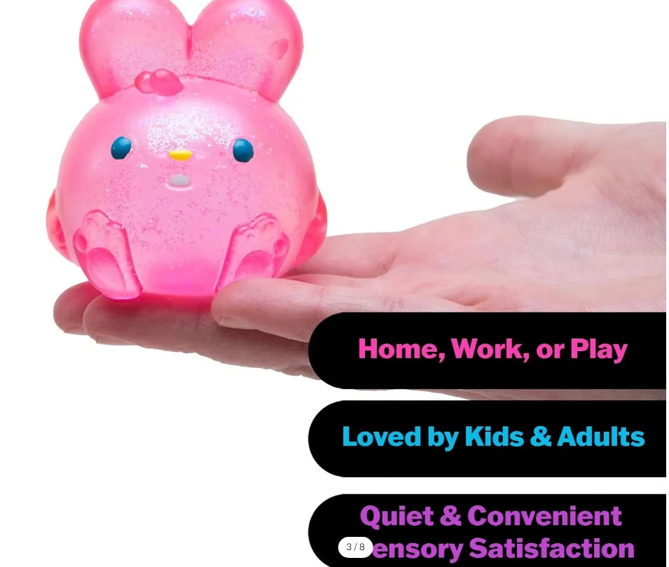 Needoh Nice Cube Sensory Fidget Squishy Cube Comfortable Feel Stress Relief Toys Desktop Ornament Blind Box Fun Gifts