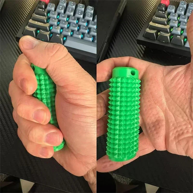 Little Ouchies Anti-Anxiety Fidget Mini Grippie Spike Keychain Pendant Stress Relief Durable Novelty Gift for Anxiety Relief