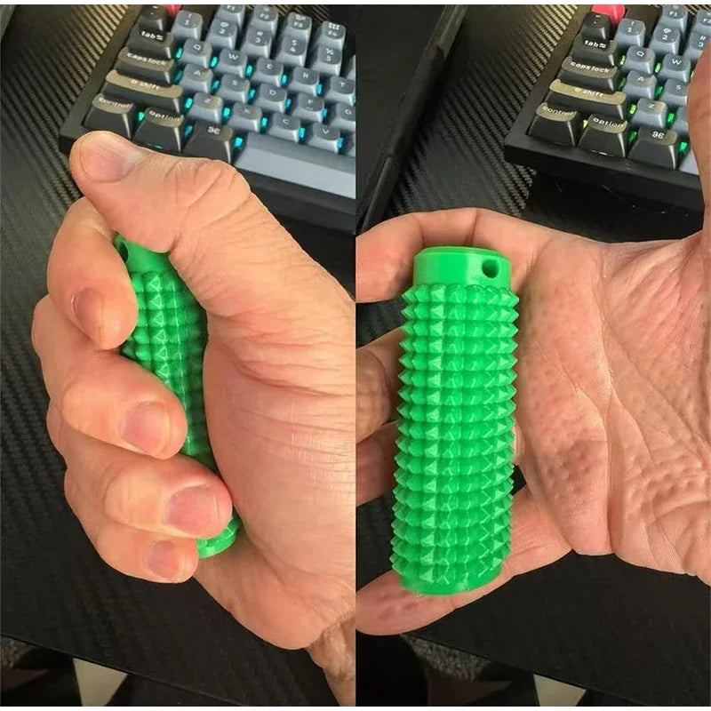 Little Ouchies Anti-Anxiety Fidget Mini Grippie Spike Keychain Pendant Stress Relief Durable Novelty Gift for Anxiety Relief