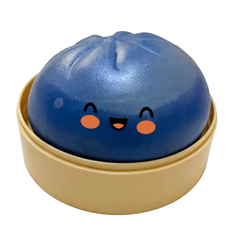 Simulated Squeeze Butter Stress-relieving-toys Squishy Fake Baozi Fun Pinch Uncompressed Fidget Toys Popular Children Favor Gift