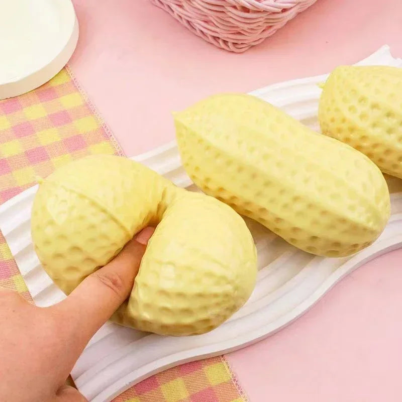 Simulated Squeeze Butter Stress-relieving-toys Squishy Fake Baozi Fun Pinch Uncompressed Fidget Toys Popular Children Favor Gift